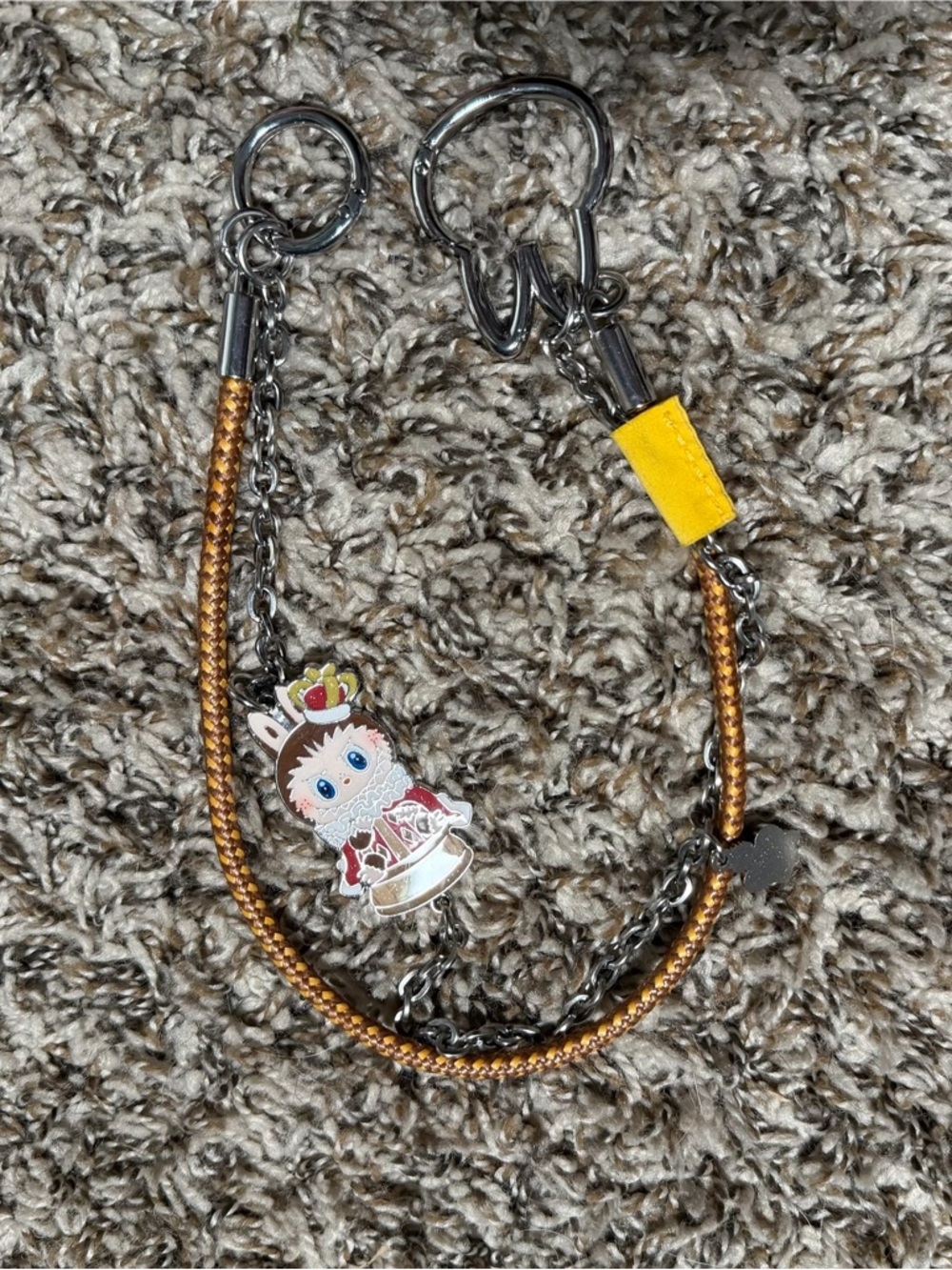 Labubu Checkmate Keychain